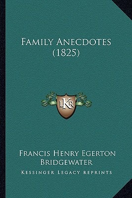 Family Anecdotes (1825)