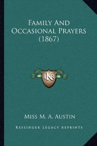 Family And Occasional Prayers (1867)