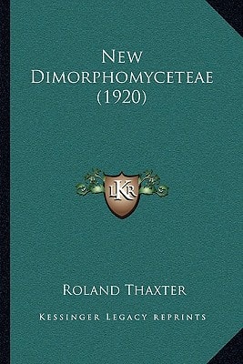 New Dimorphomyceteae (1920)