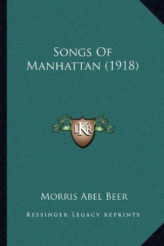 Songs Of Manhattan (1918)