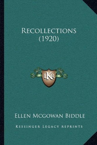 Recollections (1920)