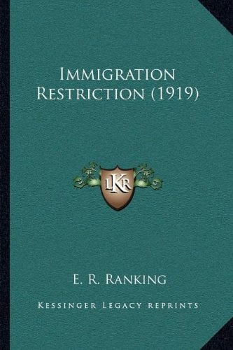 Immigration Restriction (1919)