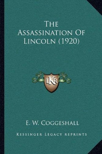 The Assassination Of Lincoln (1920)