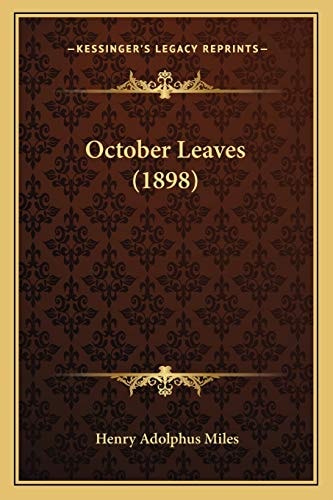 October Leaves (1898)