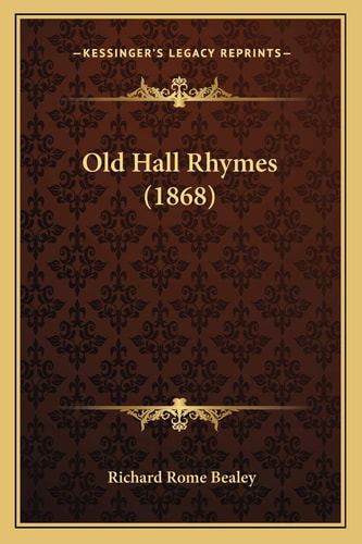 Old Hall Rhymes (1868)