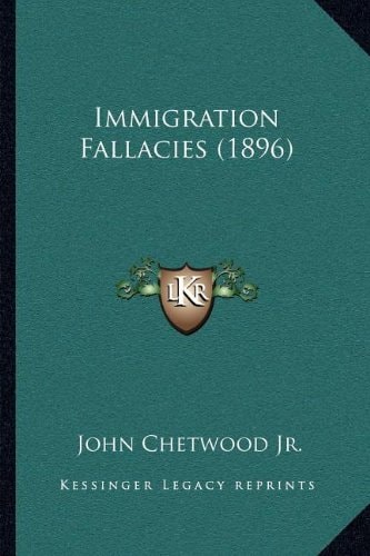 Immigration Fallacies (1896)