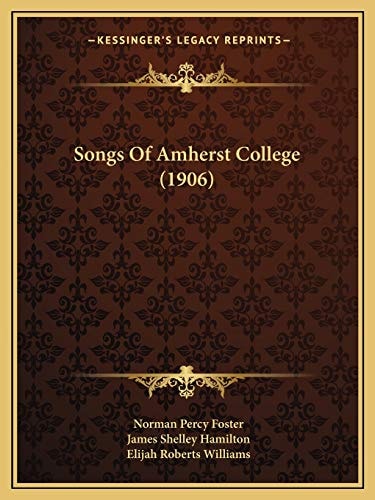 Songs Of Amherst College (1906)