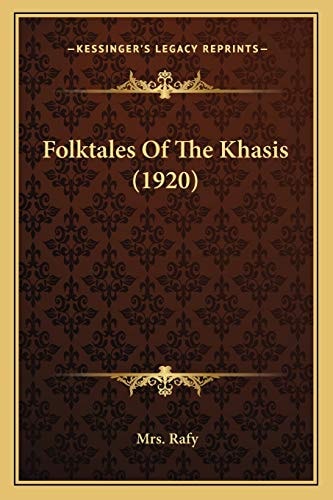 Folktales Of The Khasis (1920)