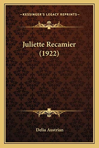 Juliette Recamier (1922)