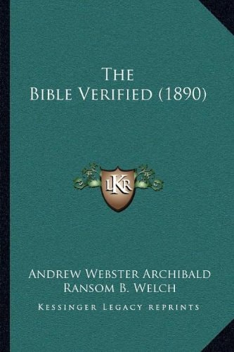 The Bible Verified (1890)