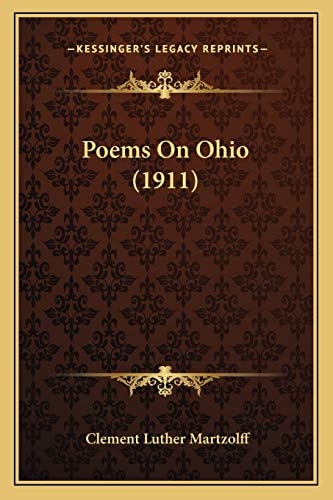 Poems On Ohio (1911)