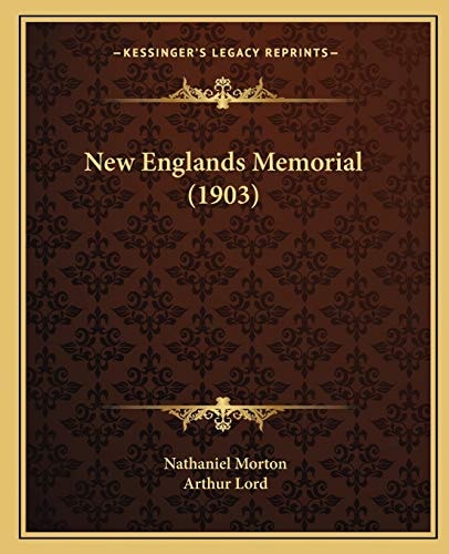New Englands Memorial (1903)