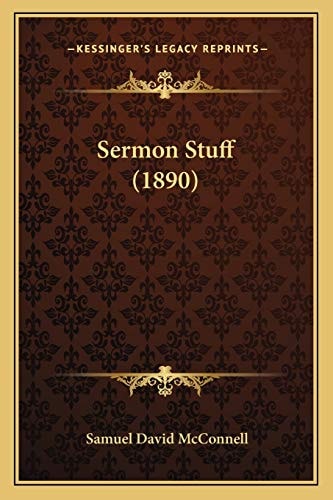 Sermon Stuff (1890)