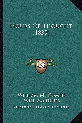 Hours Of Thought (1839)