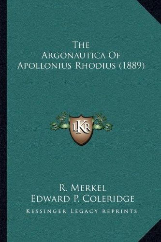 The Argonautica Of Apollonius Rhodius (1889)