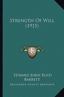 Strength Of Will (1915)