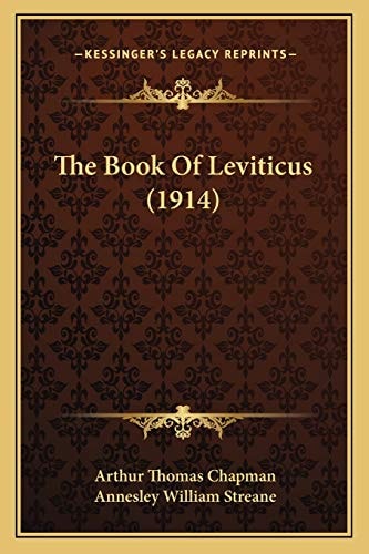 The Book Of Leviticus (1914)