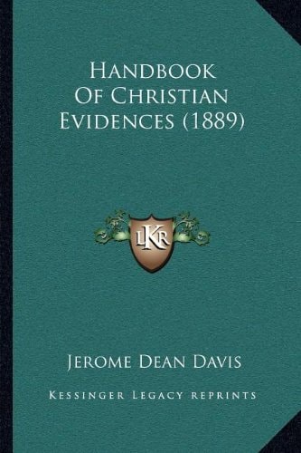 Handbook Of Christian Evidences (1889)
