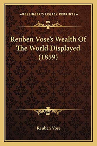 Reuben Vose's Wealth Of The World Displayed (1859)