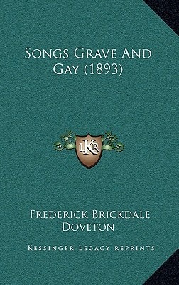 Songs Grave And Gay (1893)