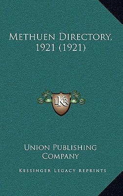 Methuen Directory, 1921 (1921)
