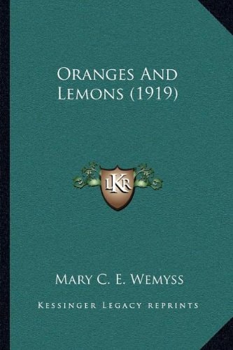 Oranges And Lemons (1919)