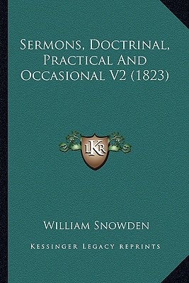 Sermons, Doctrinal, Practical And Occasional V2 (1823)
