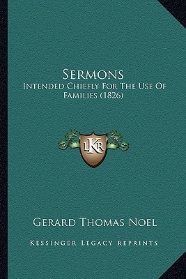 Sermons: Intended Chiefly For The Use Of Families (1826)