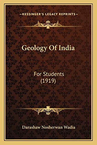 Geology Of India: For Students (1919)