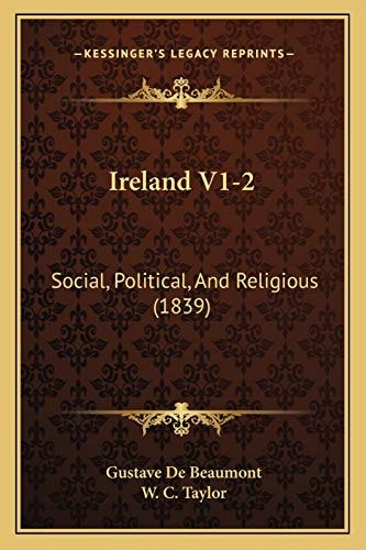 Ireland V1-2: Social, Political, And Religious (1839)