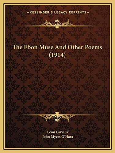 The Ebon Muse And Other Poems (1914)