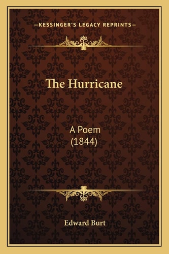 The Hurricane: A Poem (1844)