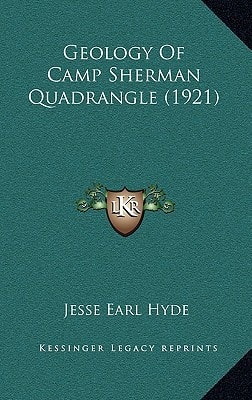 Geology Of Camp Sherman Quadrangle (1921)