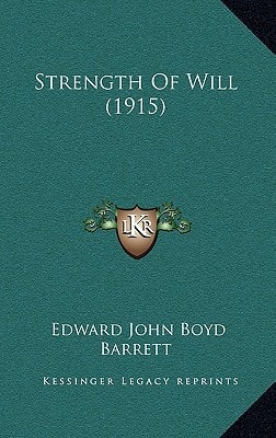 Strength Of Will (1915)