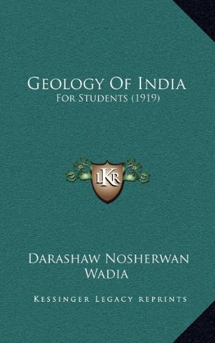 Geology Of India: For Students (1919)
