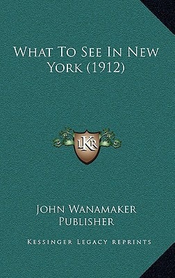 What To See In New York (1912)