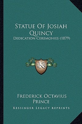 Statue Of Josiah Quincy: Dedication Ceremonies (1879)