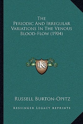 The Periodic And Irregular Variations In The Venous Blood-Flow (1904)