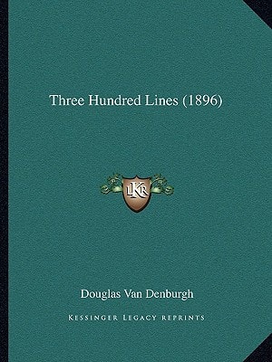 Three Hundred Lines (1896)