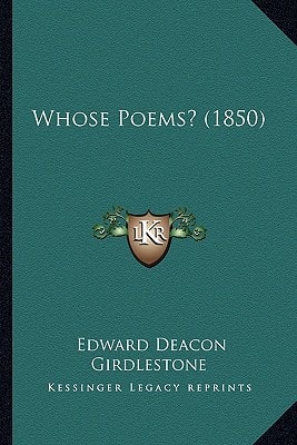 Whose Poems? (1850)