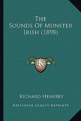 The Sounds Of Munster Irish (1898)