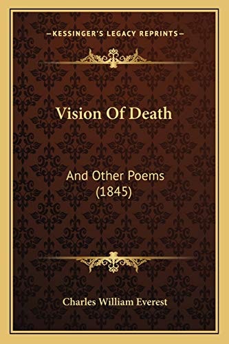 Vision Of Death: And Other Poems (1845)