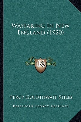 Wayfaring In New England (1920)