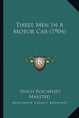 Three Men In A Motor Car (1904)