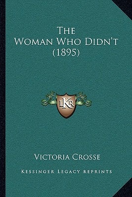 The Woman Who Didn't (1895)