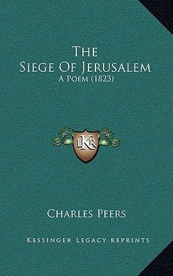 The Siege of Jerusalem: A Poem (1823)