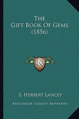 The Gift Book Of Gems (1856)