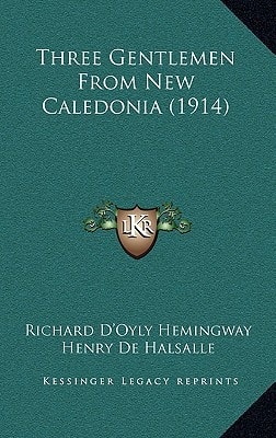 Three Gentlemen From New Caledonia (1914)