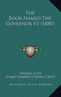 The Book Named The Governor V1 (1880)