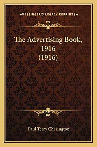 The Advertising Book, 1916 (1916)